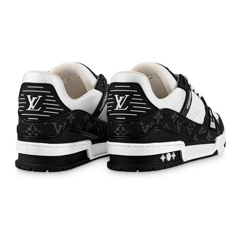 all black lv trainers|louis vuitton lv trainerwhite black.